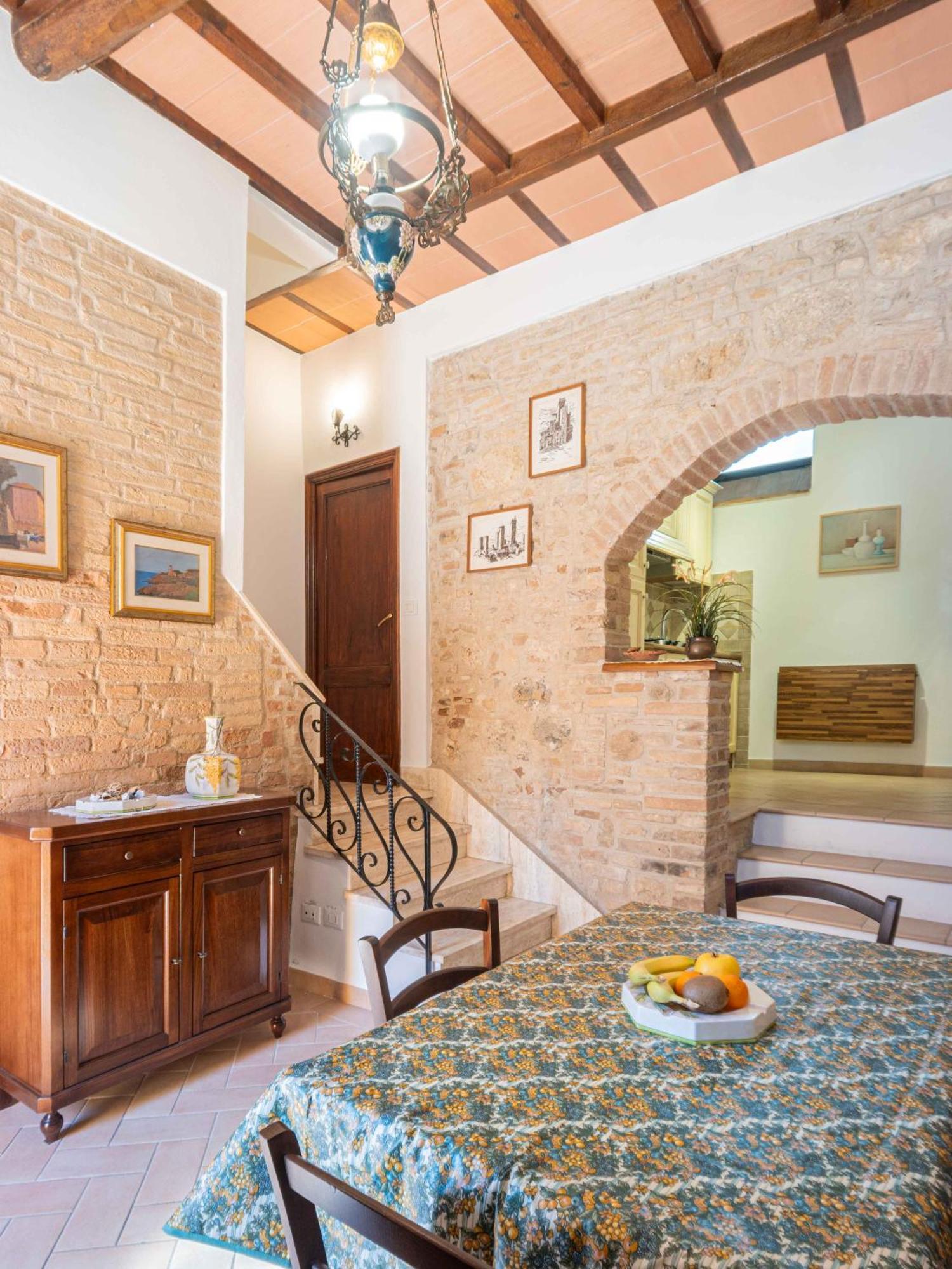 I'Coco - Appartamento A San Gimignano Bagian luar foto