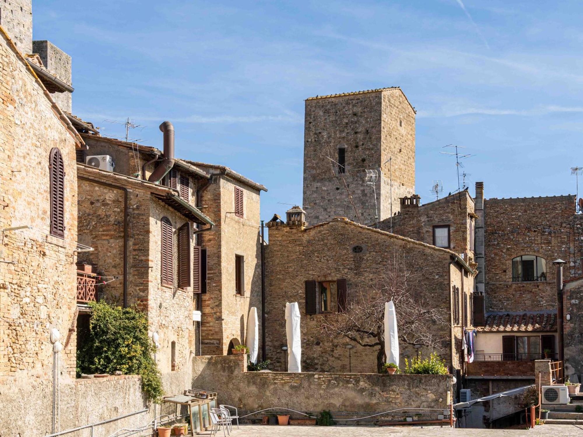 I'Coco - Appartamento A San Gimignano Bagian luar foto